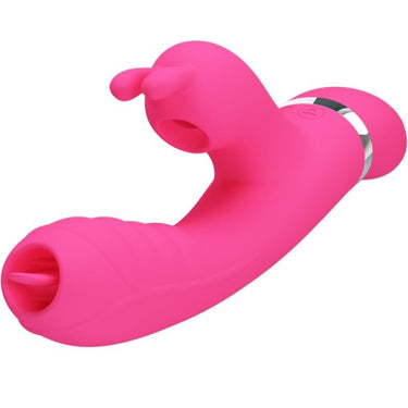 Stimolatore Rabbit G-Point e Clitoride con Tapping e Vibrazione